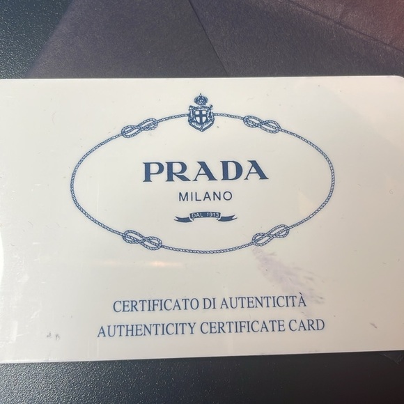 Prada Tote Bag Medium Olive Green VGC with COA Card & Dust Bag - Picture 16 of 16